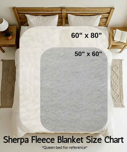 Personalized Sherpa Fleece Blanket/God Is Still Writing Your Story