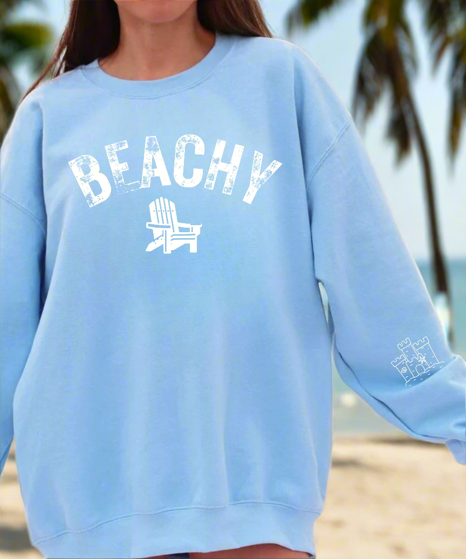 Beachy Unisex Crewneck Sweatshirt