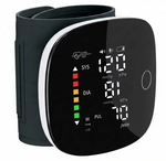 Rechargeable Unisex Digital Wrist Band Blood Pressure Monitor for Home Users.