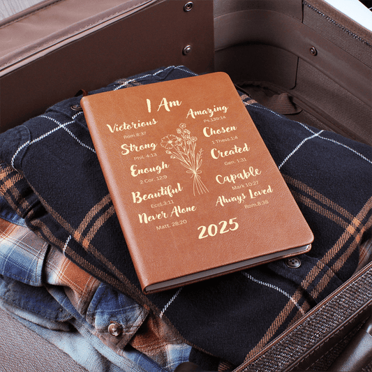 2025 I Am...Vegan Leather Journal