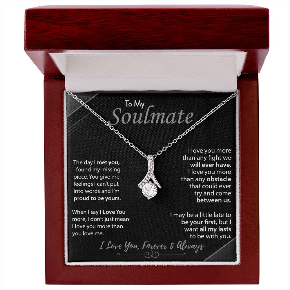 To My Soulmate | I Love You, Forever & Always - Alluring Beauty necklace