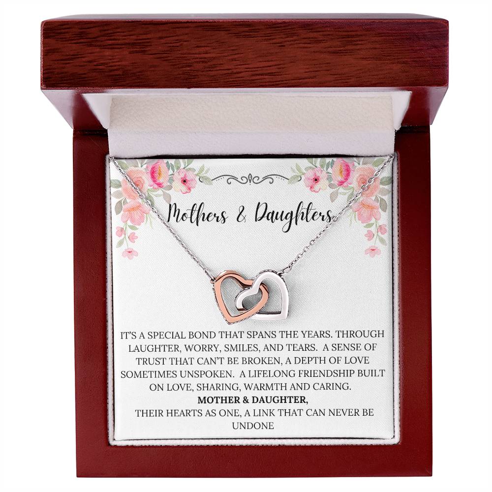 MOTHERS & DAUGHTERS/INTERLOCKING HEARTS NECKLACE
