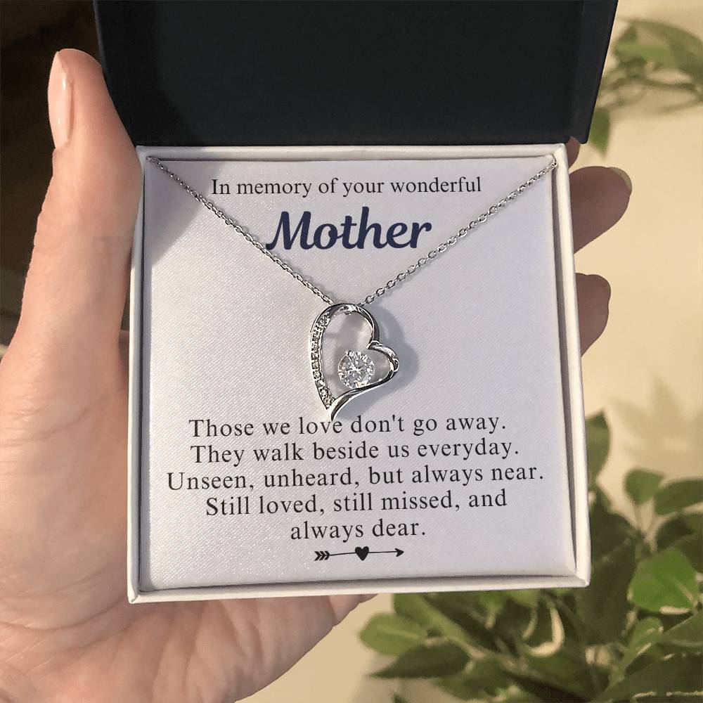 In Memory of Your Mother/Forever Love Necklace