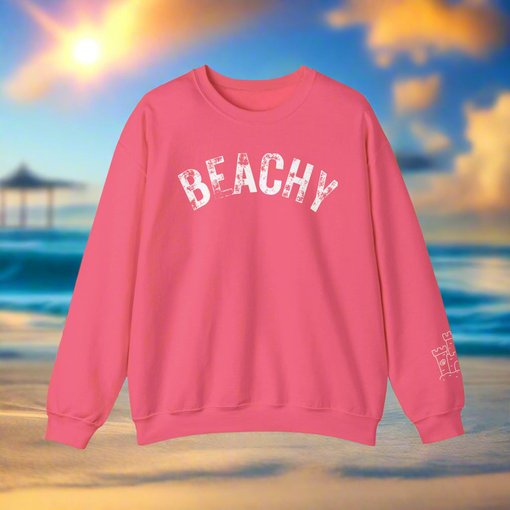 Beachy Unisex Heavy Blend™ Crewneck Sweatshirt – Casual Summer Wear