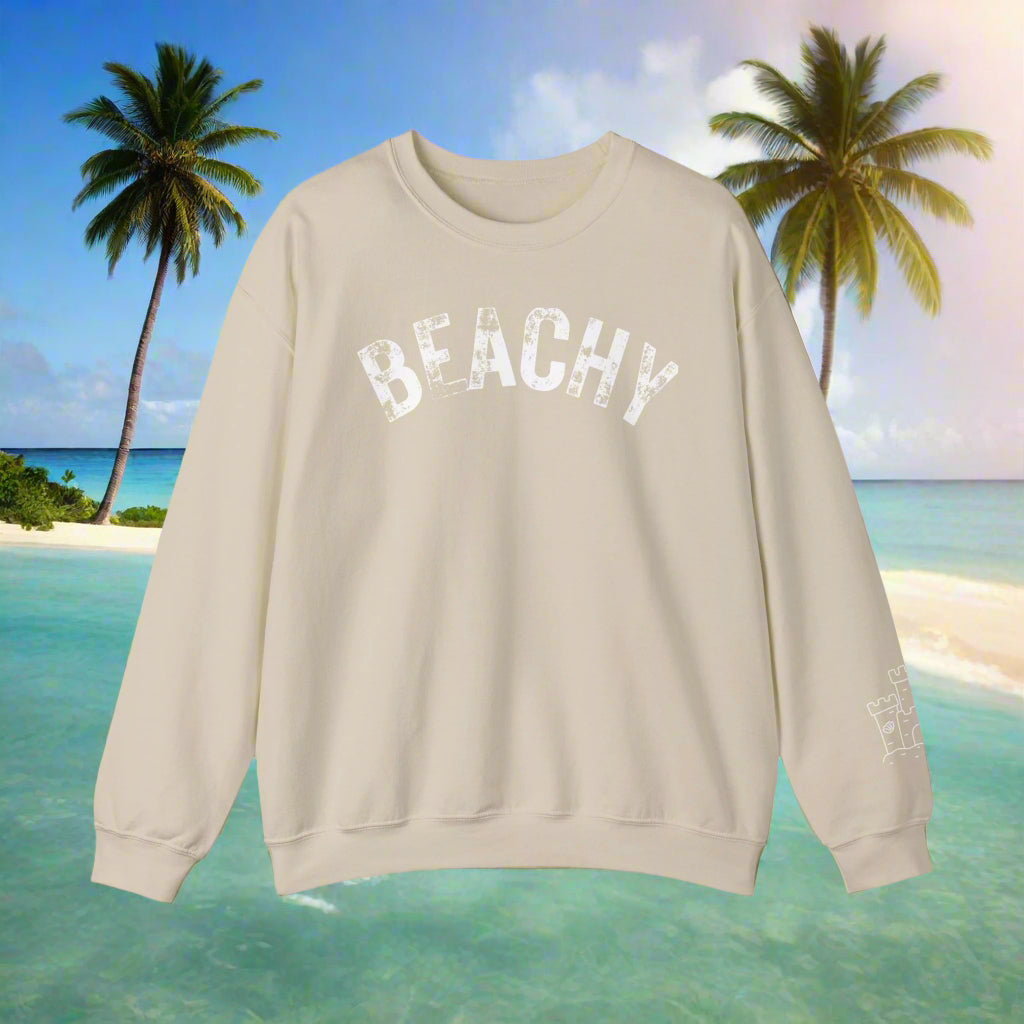 Beachy Unisex Heavy Blend™ Crewneck Sweatshirt – Casual Summer Wear