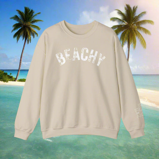 Beachy Unisex Heavy Blend™ Crewneck Sweatshirt – Casual Summer Wear