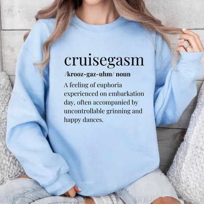 "Cruisegasm"/Unisex Gildan™ Crewneck Sweatshirt