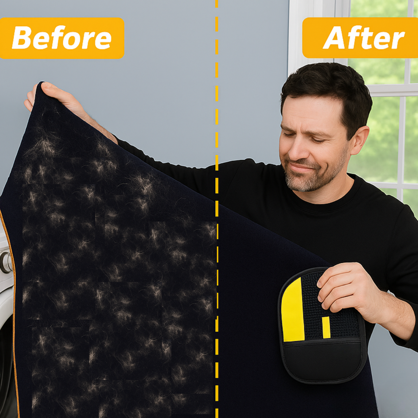 #1 BEST SELLING PET HAIR REMOVER MITT