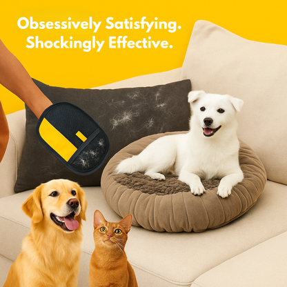 #1 BEST SELLING PET HAIR REMOVER MITT
