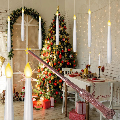 Magical Floating Candles w/ Magic Wand Remote