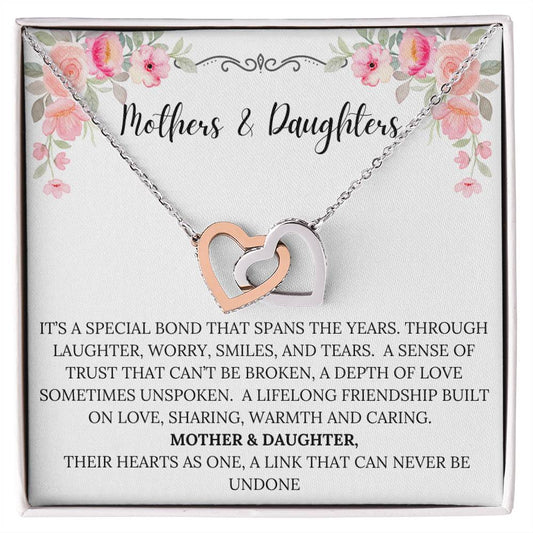 MOTHERS & DAUGHTERS/INTERLOCKING HEARTS NECKLACE