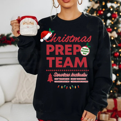 PREP CREW (RED) GILDAN CREWNECK